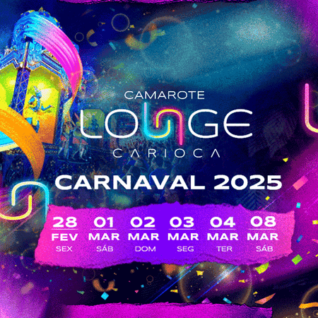 Lounge Carioca | 04/03 (Terça-feira)