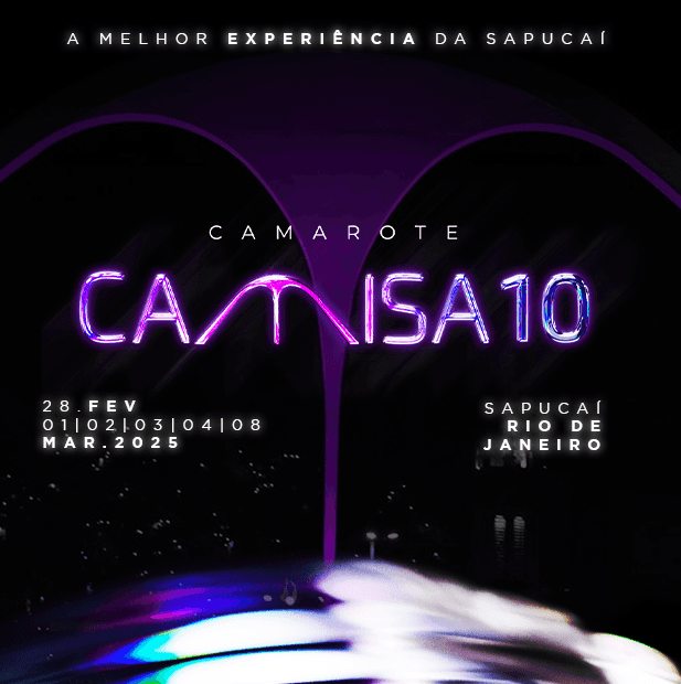 Camisa 10 | 08/03 (Sábado das Campeãs)